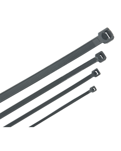 HKB-W48-L200 (100 шт). Хомут кабельный ХКн 4,8х200мм нейлон черный. ITK в Абакане