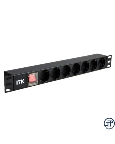 PH12-7D3. Блок розеток 19”. ITK в Абакане