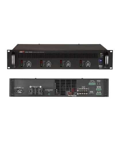 DPA-300Q. Усилитель мощности цифровой, 4х300 Вт. Inter-M в Абакане