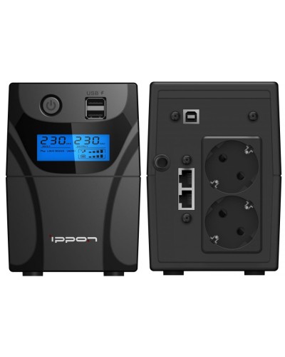 Ippon Back Power Pro II 650 Euro (1005511). Источник бесперебойного питания. Ippon в Абакане