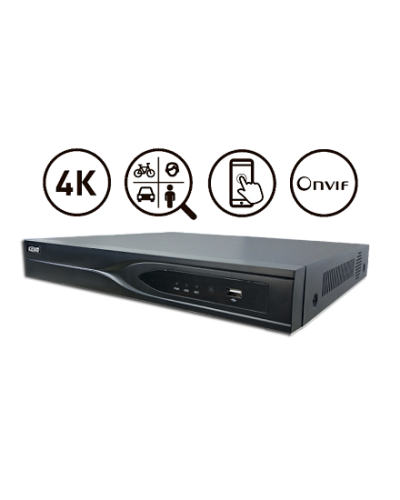 KN-PRO16/2-4K. Видеорегистратор IP 16-канальный. KENO в Абакане