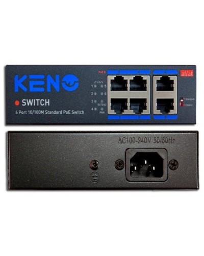 KN-SW402POE+. Коммутатор с питанием по PoE. KENO в Абакане