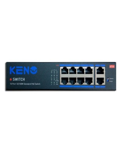 KN-SW802POE+. Коммутатор с питанием по PoE. KENO в Абакане