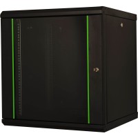 LN-PR09U6045-BL-111. Шкаф телекоммуникационный 19 настенный 9U. LANDE