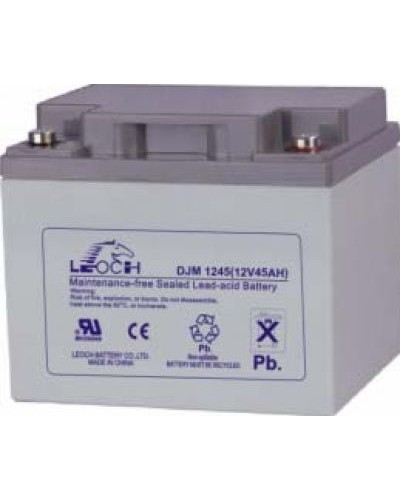LEOCH DJM 1245. Аккумулятор герметичный свинцово-кислотный. LEOCH в Абакане