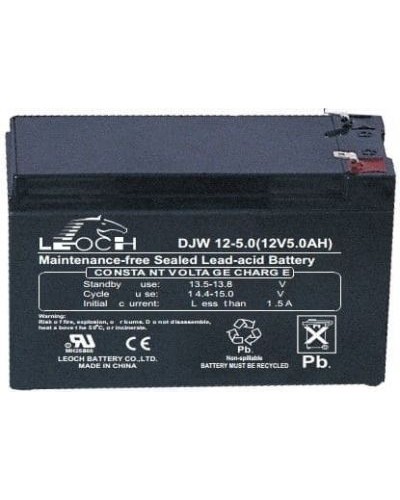 LEOCH DJW 12-5,0. Аккумулятор герметичный свинцово-кислотный. LEOCH в Абакане