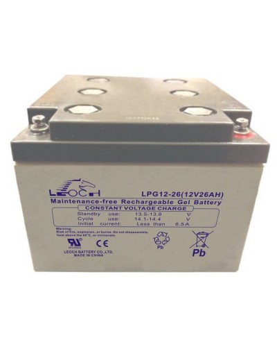 LEOCH LPG 12-26. Аккумулятор герметичный свинцово-кислотный. LEOCH в Абакане