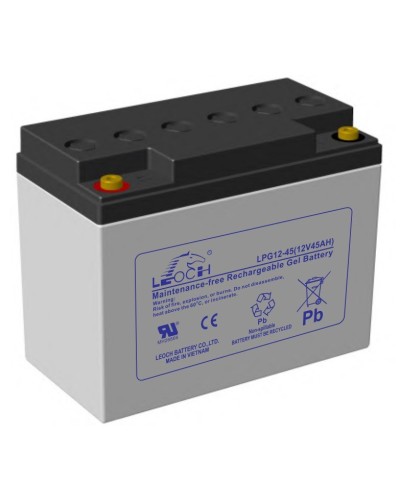 LEOCH LPG 12-45. Аккумулятор герметичный свинцово-кислотный. LEOCH в Абакане