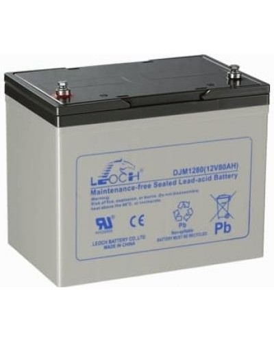 LEOCH DJM 1280. Аккумулятор герметичный свинцово-кислотный. LEOCH в Абакане