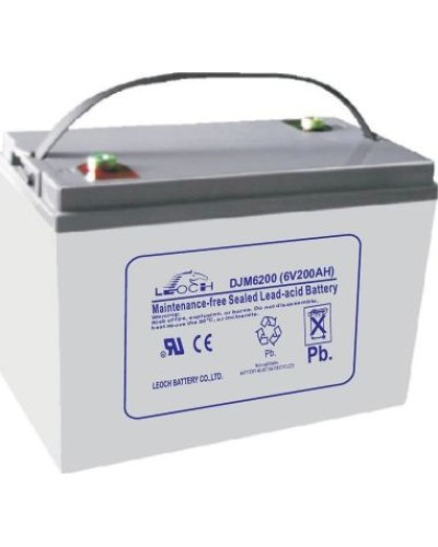 LEOCH DJM 6200. Аккумулятор герметичный свинцово-кислотный. LEOCH в Абакане