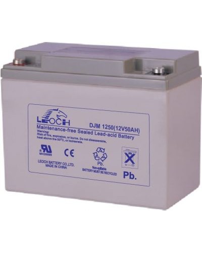 LEOCH DJM 1250. Аккумулятор герметичный свинцово-кислотный. LEOCH в Абакане