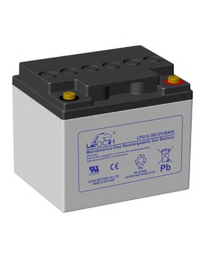 LEOCH LPG 12-38. Аккумулятор герметичный свинцово-кислотный. LEOCH в Абакане