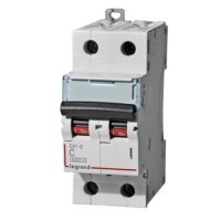 Автоматический выключатель DX3-E C16 2П 6000/6kA (407277). Автоматический выключатель. LegranD