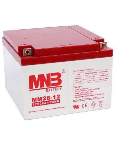 MNB MM 28-12. Аккумулятор герметичный свинцово-кислотный. MNB в Абакане