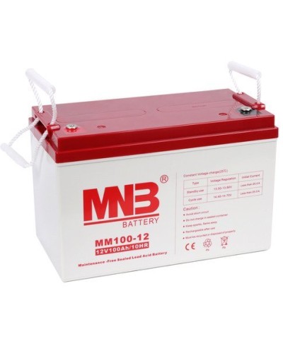 MNB MM 100-12. Аккумулятор герметичный свинцово-кислотный. MNB в Абакане