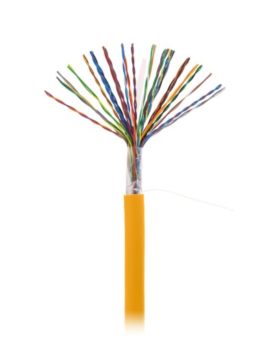 U/UTP 25pair, Cat5, In, LSZH (EC-UU025-5-LSZH-OR-3). Кабель «витая пара» (LAN) для структурированных систем связи. NETLAN в Абакане