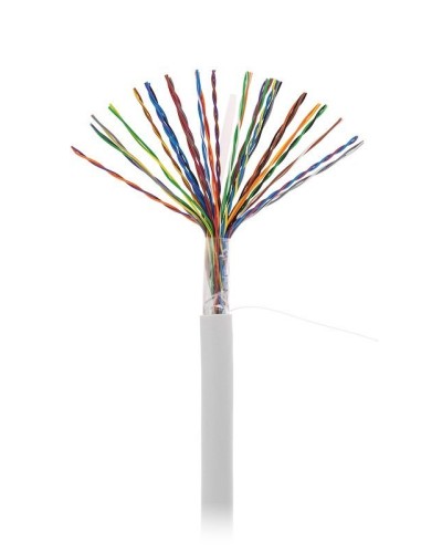 U/UTP 25pair, Cat5, In, PVC (EC-UU025-5-PVC-GY-3). Кабель «витая пара» (LAN) для структурированных систем связи. NETLAN в Абакане