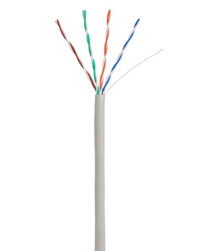 U/UTP 4pair, Cat5e, In, PVC (EC-UU004-5E-PVC-GY). Кабель «витая пара» (LAN) для структурированных систем связи. NETLAN в Абакане