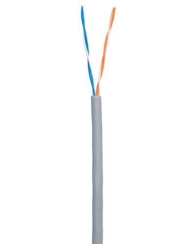 U/UTP 2pair, Cat5, In, PVC (EC-UU002-5-PVC-GY). Кабель «витая пара» (LAN) для структурированных систем связи. NETLAN в Абакане