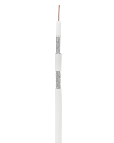 RG-11 CCS, In, PVC (EC-C2-21123A-WT-3). Кабель коаксиальный омедненный. NETLAN в Абакане