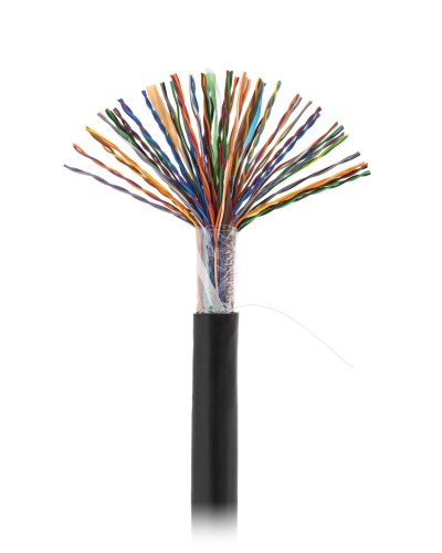 U/UTP 50pair, Cat5, Out, PE (EC-UU050-5-PE-BK-3). Кабель «витая пара» (LAN) для структурированных систем связи. NETLAN в Абакане