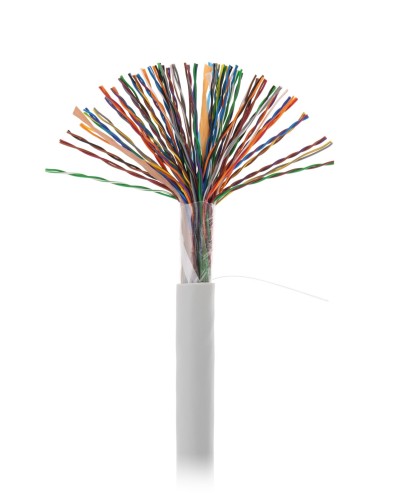 U/UTP 50pair, Cat5, In, PVC (EC-UU050-5-PVC-GY-3). Кабель «витая пара» (LAN) для структурированных систем связи. NETLAN в Абакане