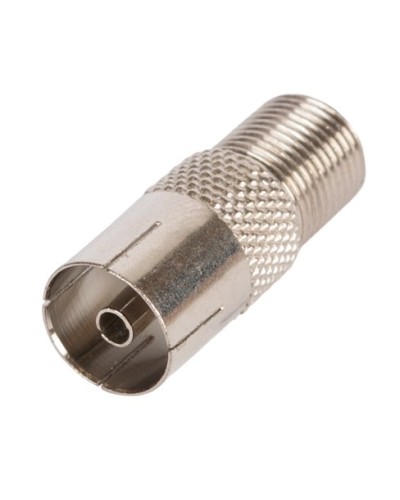 EC-CC-F-PAL-FM-MT-100 (100 шт). Адаптер для коаксиальных кабелей, F-тип-PAL-female. NETLAN в Абакане