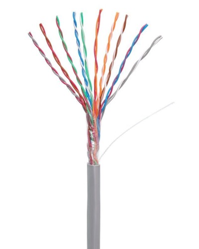 U/UTP 10pair, Cat5, In, PVC (EC-UU010-5-PVC-GY-3). Кабель «витая пара» (LAN) для структурированных систем связи. NETLAN в Абакане