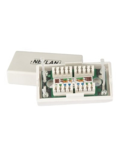 EC-UCB-IDC-UD2-WT-10 (10 шт). Проходной соединитель. NETLAN в Абакане