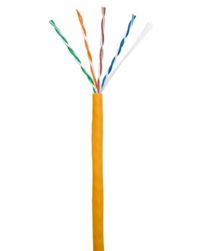 U/UTP 4pair, Cat5e, In, LSZH (EC-UU004-5E-LSZH-OR-1). Кабель «витая пара» (LAN) для структурированных систем связи. NETLAN в Абакане
