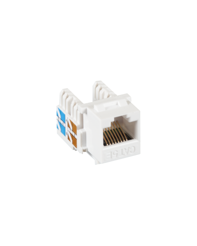 EC-UKJ-UD2-WT-10 (10шт). Вставка Keystone Jack RJ-45. NETLAN в Абакане