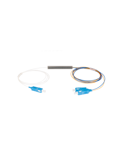 NMF-SPP1X2A1-SCU-M. Сплиттер планарный 1x2, 9/125мкм, SC/UPC, 0.9 мм. NIKOMAX в Абакане