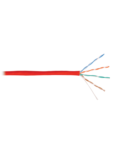 U/UTP 4pair, Cat5e, Solid, In, PVC (NMC 4100A-RD). Кабель «витая пара» (LAN) для структурированных систем связи. NIKOMAX в Абакане