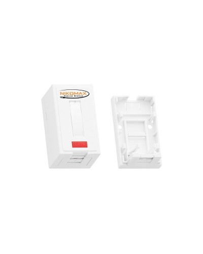 NMC-MB1P-ST-WT. Корпус настенной розетки. NIKOMAX в Абакане