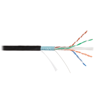F/UTP 4pair, Cat6a, Solid, In/Out, нг(А)-HF (NMC 4255C-BK). Кабель «витая пара» (LAN) для структурированных систем связи. NIKOMAX