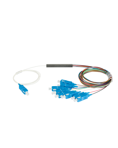 NMF-SPP1X8A1-SCU-M. Сплиттер планарный 1x8, 9/125мкм, SC/UPC, 0.9 мм. NIKOMAX в Абакане