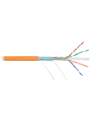 F/UTP 4pair, Cat6, Solid, In/Out, нг(А)-HF (NMC 9240C-OR). Кабель «витая пара» (LAN) для структурированных систем связи. NIKOMAX в Абакане