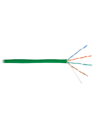 U/UTP 4pair, Cat5e, Solid, In, нг(А)-HF (NMC 9100C-GN). Кабель «витая пара» (LAN) для структурированных систем связи. NIKOMAX в Абакане