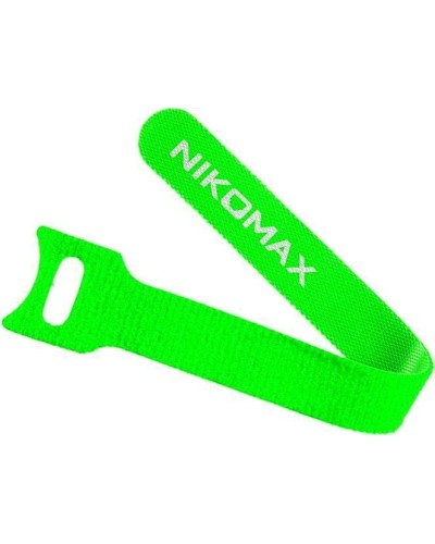 NMC-CTV150-12-SB-GN-10 (10шт). Стяжка-липучка с мягкой пряжкой. NIKOMAX в Абакане
