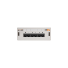 NMC-WP06UD2-GY. Патч-панель настенная 6 портов, Кат.5е. NIKOMAX