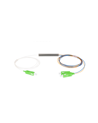 NMF-SPP1X2A1-SCA-M. Сплиттер планарный 1x2, 9/125мкм, SC/APC, 0.9 мм. NIKOMAX в Абакане