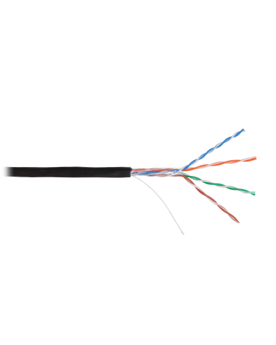 U/UTP 4pair, Cat5e, Solid, Out, нг(А)-HF (NMC 2100B-BK). Кабель «витая пара» (LAN) для структурированных систем связи. NIKOMAX в Абакане