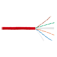 U/UTP 4pair, Cat6, Solid, In, нг(А)-HF (NMC 4140C-RD). Кабель «витая пара» (LAN) для структурированных систем связи. NIKOMAX