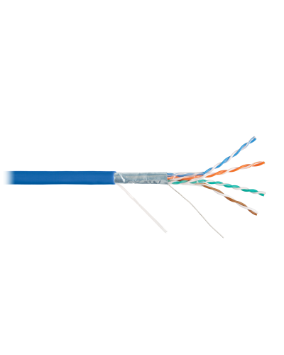 F/UTP 4pair, Cat5e, Solid, In, нг(А)-HF (NMC 9200C-BL). Кабель «витая пара» (LAN) для структурированных систем связи. NIKOMAX в Абакане