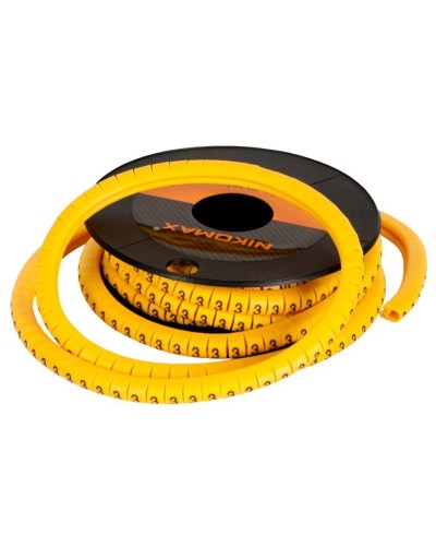 NMC-CMR-J-YL-500 (500шт). Маркер кабельный. NIKOMAX в Абакане