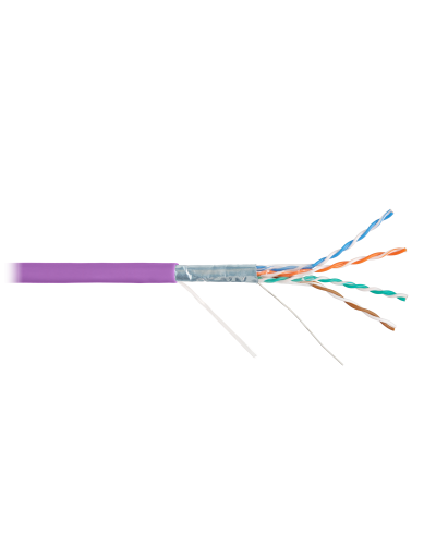 F/UTP 4pair, Cat5e, Solid, In, нг(А)-HF (NMC 4200C-VL). Кабель «витая пара» (LAN) для структурированных систем связи. NIKOMAX в Абакане