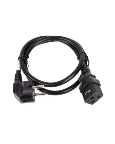 NTSS-PC19772 C19-Schuko проводник.:3х1.5мм2 3м 220/250В 16А черный. Кабель питания. NTSS в Абакане