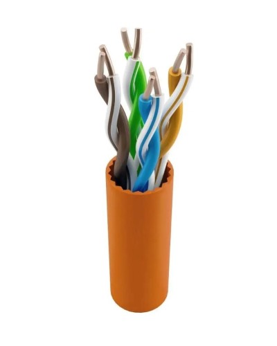 NTSS-IN-UTP4-5Е-LSZH-OR кат.5E UTP 4 пары 24AWG LSZH внутренний 305м оранжевый. Кабель «витая пара» (LAN) для структурированных систем связи. NTSS в Абакане
