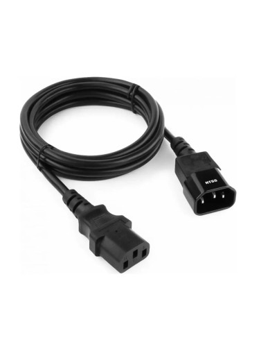 NTSS-PC13145 C13-С14 проводник.:3х1мм2 3м 220/250В 10А черный. Кабель питания. NTSS в Абакане