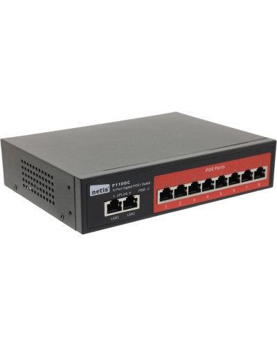 Netis P110GC. Коммутатор сетевой PoE неуправляемый. Netis в Абакане